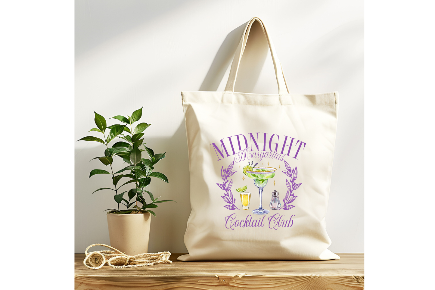 Midnight Margaritas Tote Bag