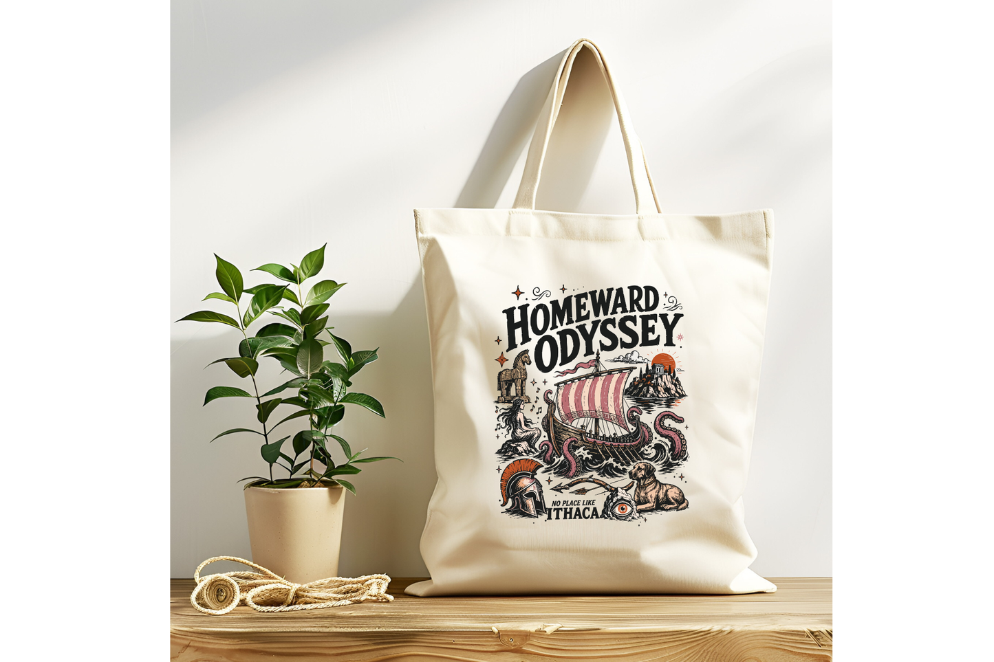 Homeward Odyssey Tote Bag