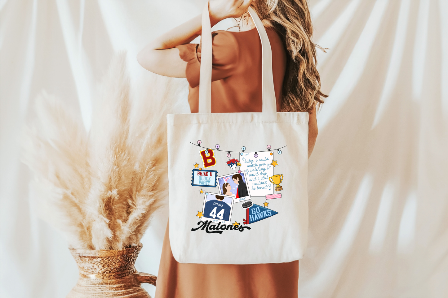 String of Lights Off Campus Tote Bag