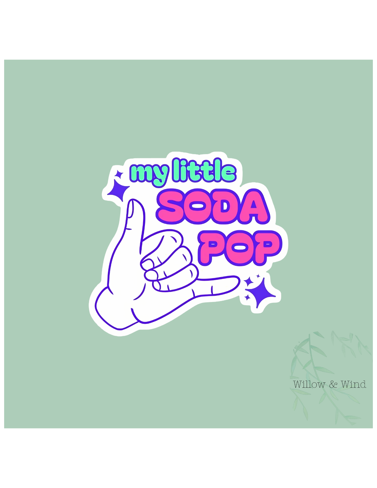 Soda Pop K-Pop Demon Hunters Sticker