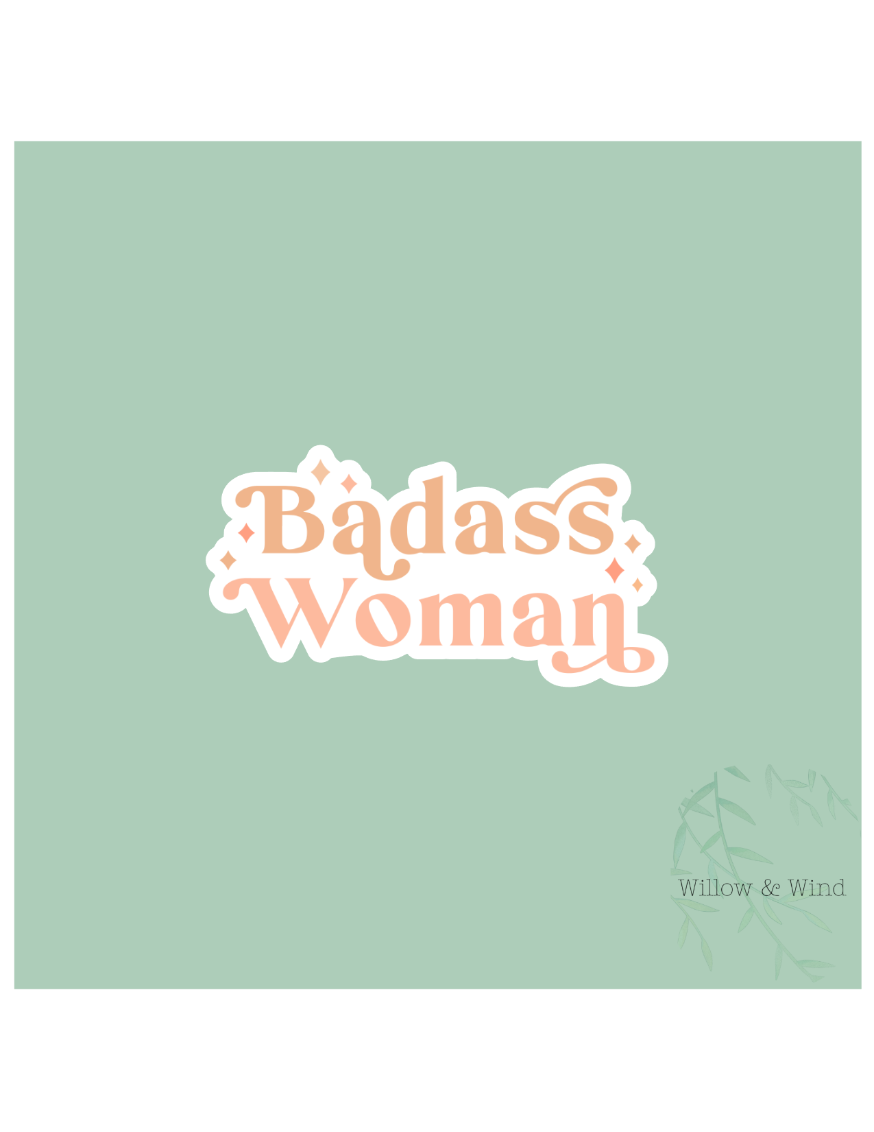 Badass Woman - Breastfeeding Lactation Sticker