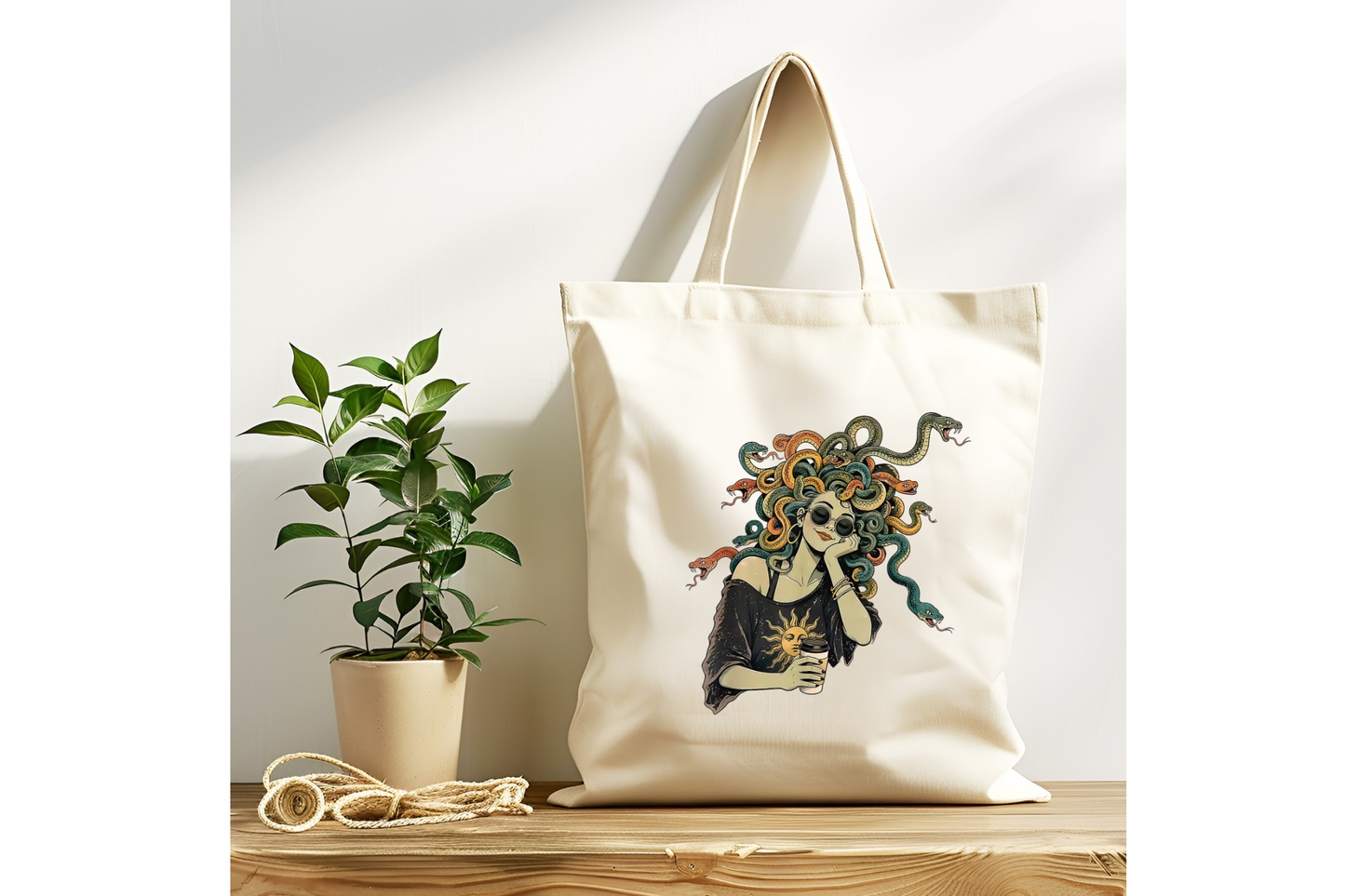 Medusa Tote Bag