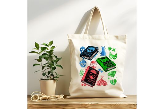 Into Darkness Series Tote Bag