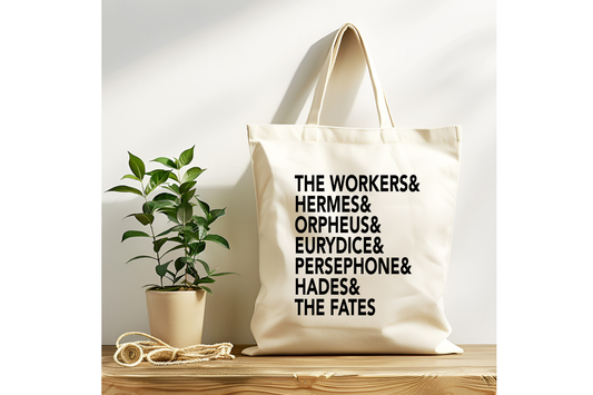 Hadestown Names Tote Bag