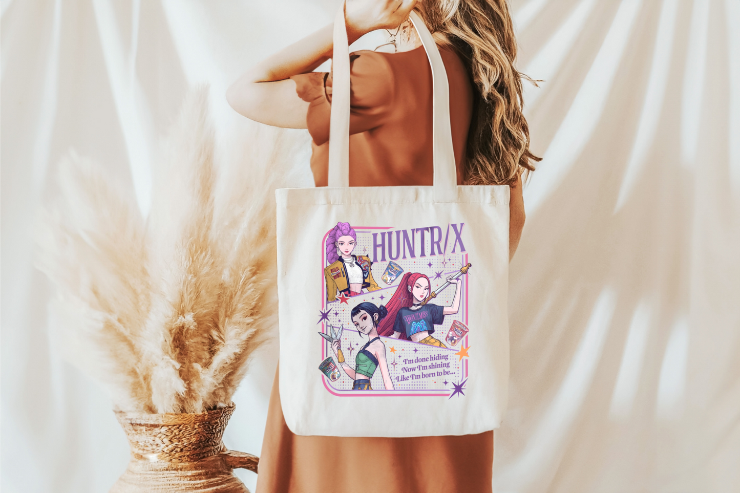 Huntrix K-Pop Demon Hunters Tote Bag