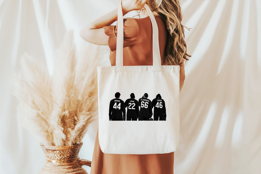 Boys Backs Off Campus Tote Bag
