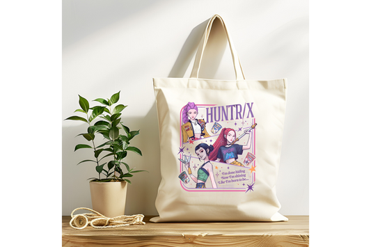 Huntrix K-Pop Demon Hunters Tote Bag