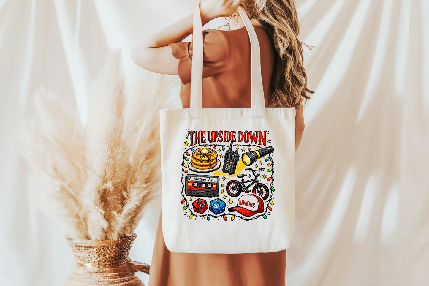 The Upside Down Stranger Things Tote Bag