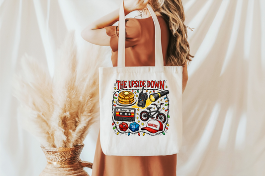 The Upside Down Stranger Things Tote Bag