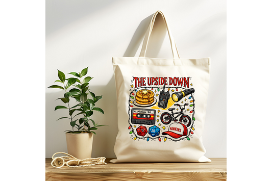The Upside Down Stranger Things Tote Bag