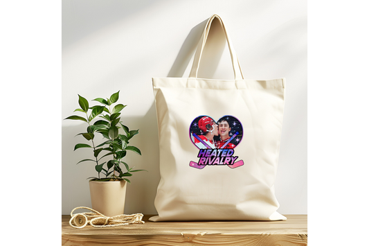Heart Sticks Heated Rivalry Tote Bag