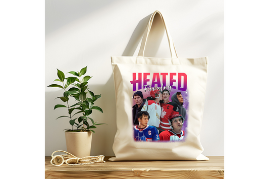 Heated Rivalry Tote Bag