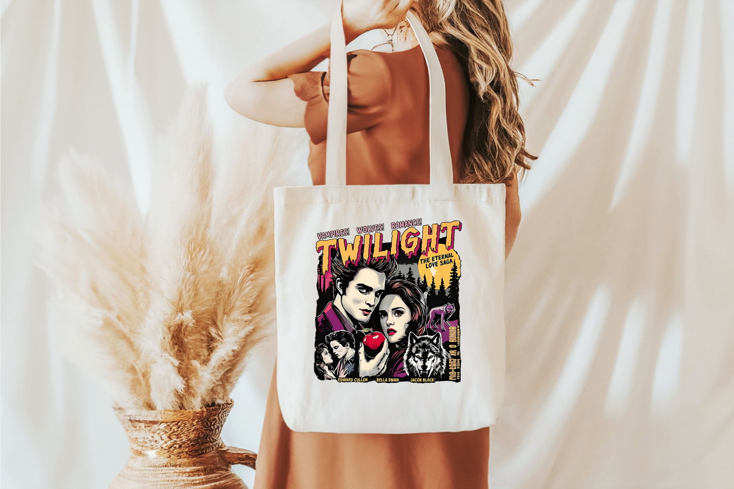 Edward & Bella Twilight Tote Bag