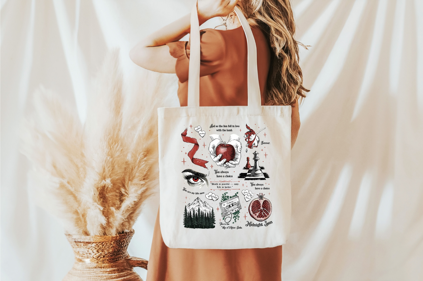 Apple Mash Up Twilight Tote Bag