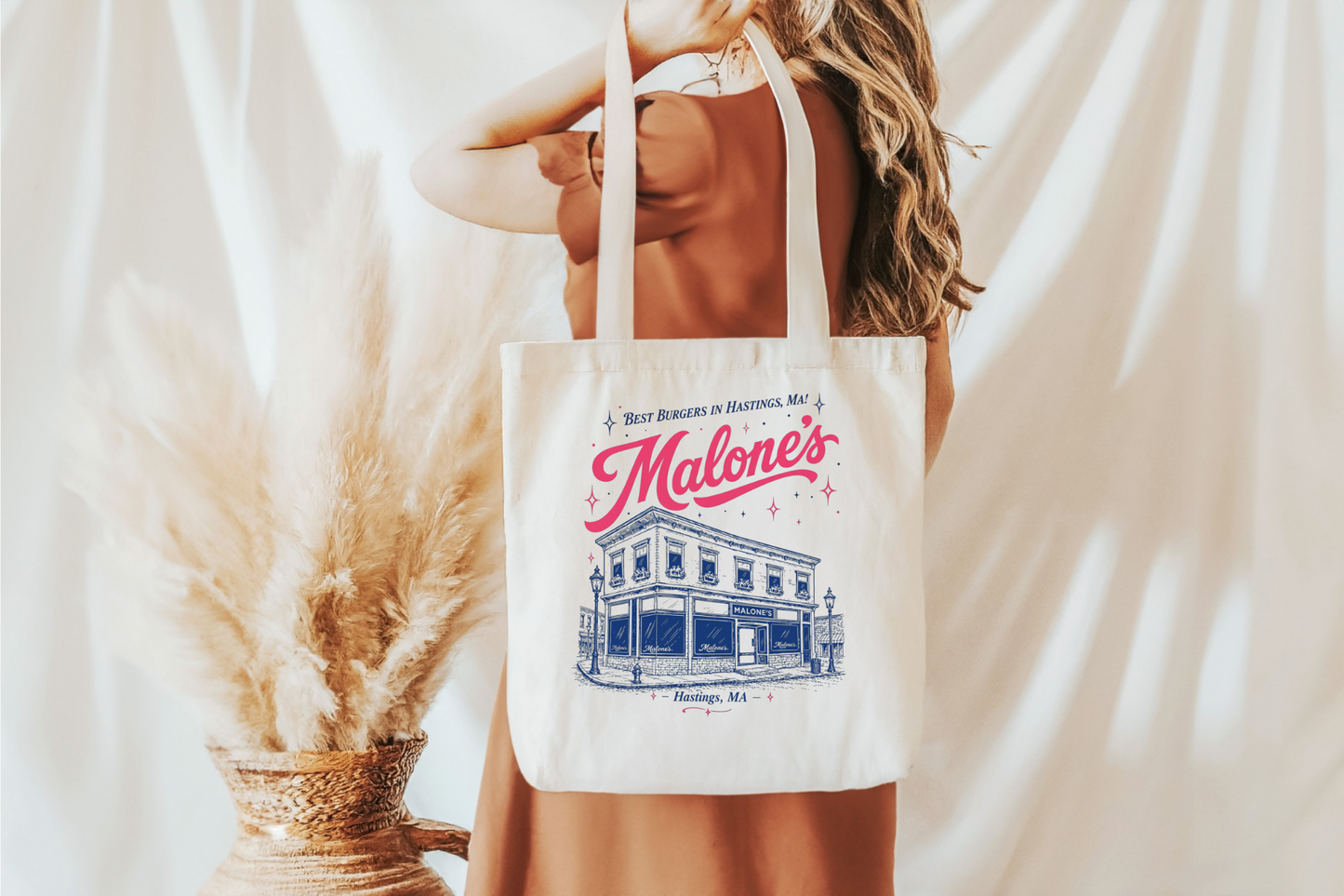 Malone's Off Campus Tote Bag