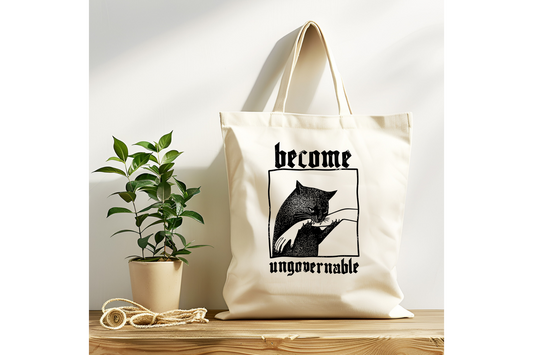 Become Ungovernable Tote Bag