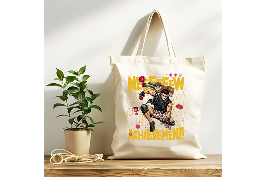 Dungeon Crawler Carl New Achievement Tote Bag