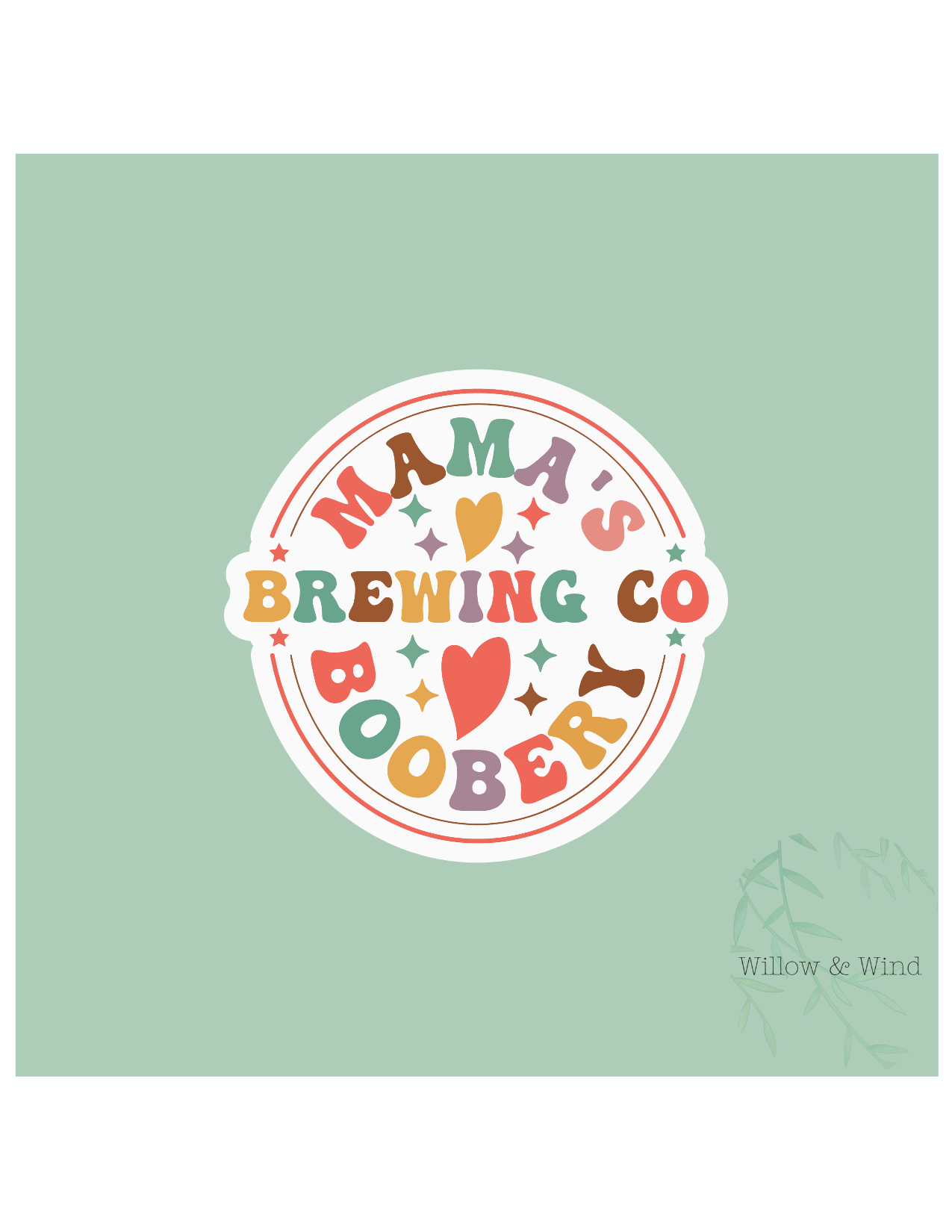 Mama's Boobery - Breastfeeding Lactation Sticker