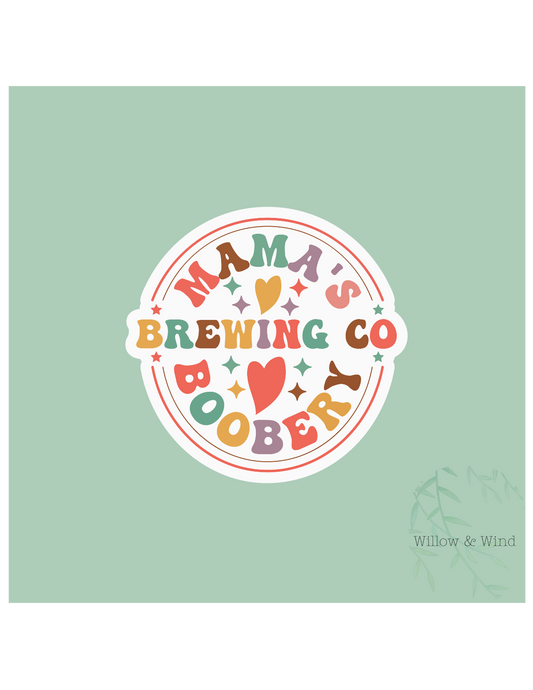 Mama's Boobery - Breastfeeding Lactation Sticker
