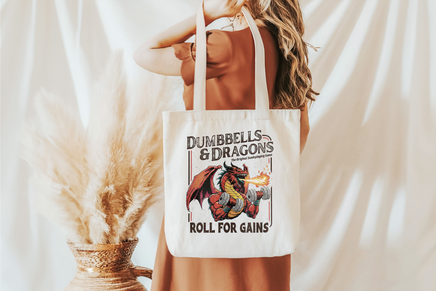 Dumbbells & Dragons Dungeon Crawler Carl Tote Bag