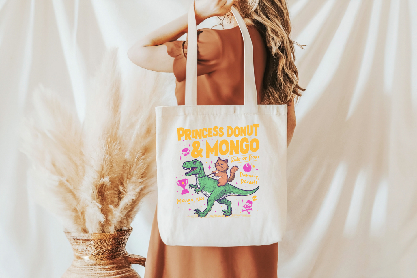 Princess Donut & Mongo Dungeon Crawler Carl Tote Bag