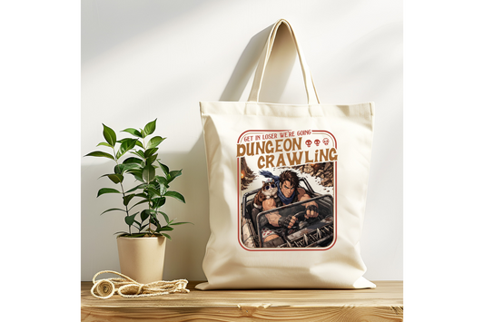 Get In Loser Dungeon Crawler Carl Tote Bag