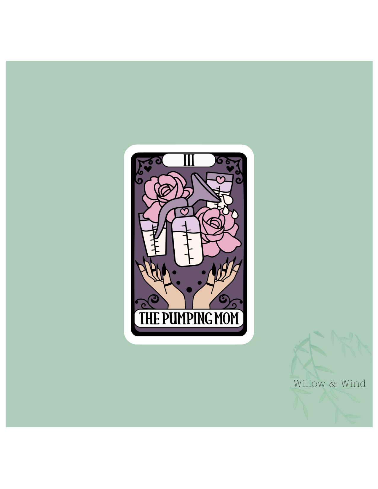 The Pumping Mom - Pumping Lactation Sticker