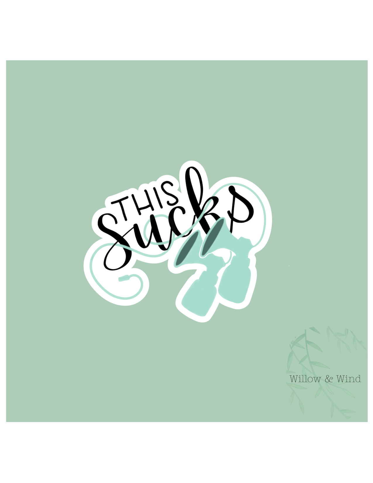 This Sucks - Pumping Lactation Sticker