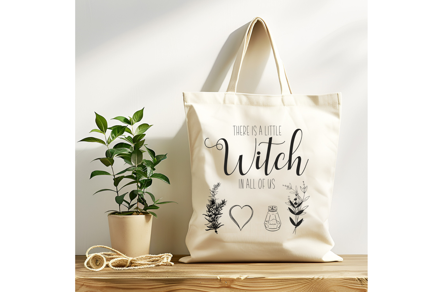 A Little Witch Tote Bag