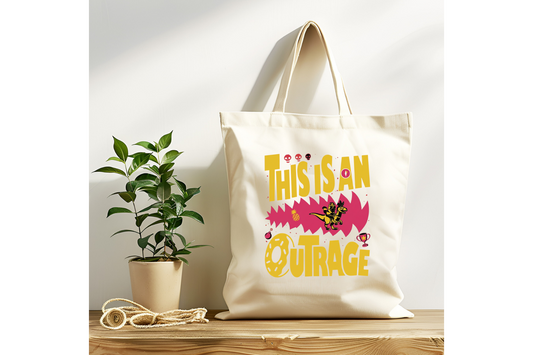 This Is An Outrage! Dungeon Crawler Carl Tote Bag