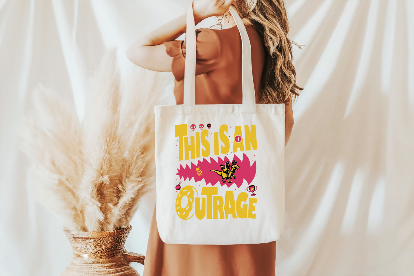 This Is An Outrage! Dungeon Crawler Carl Tote Bag