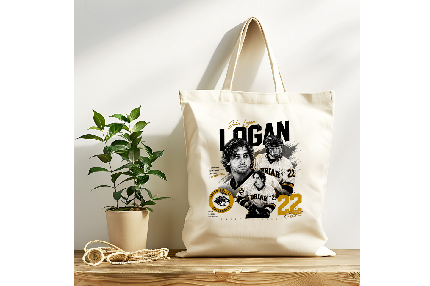 John Logan Off Campus Tote Bag