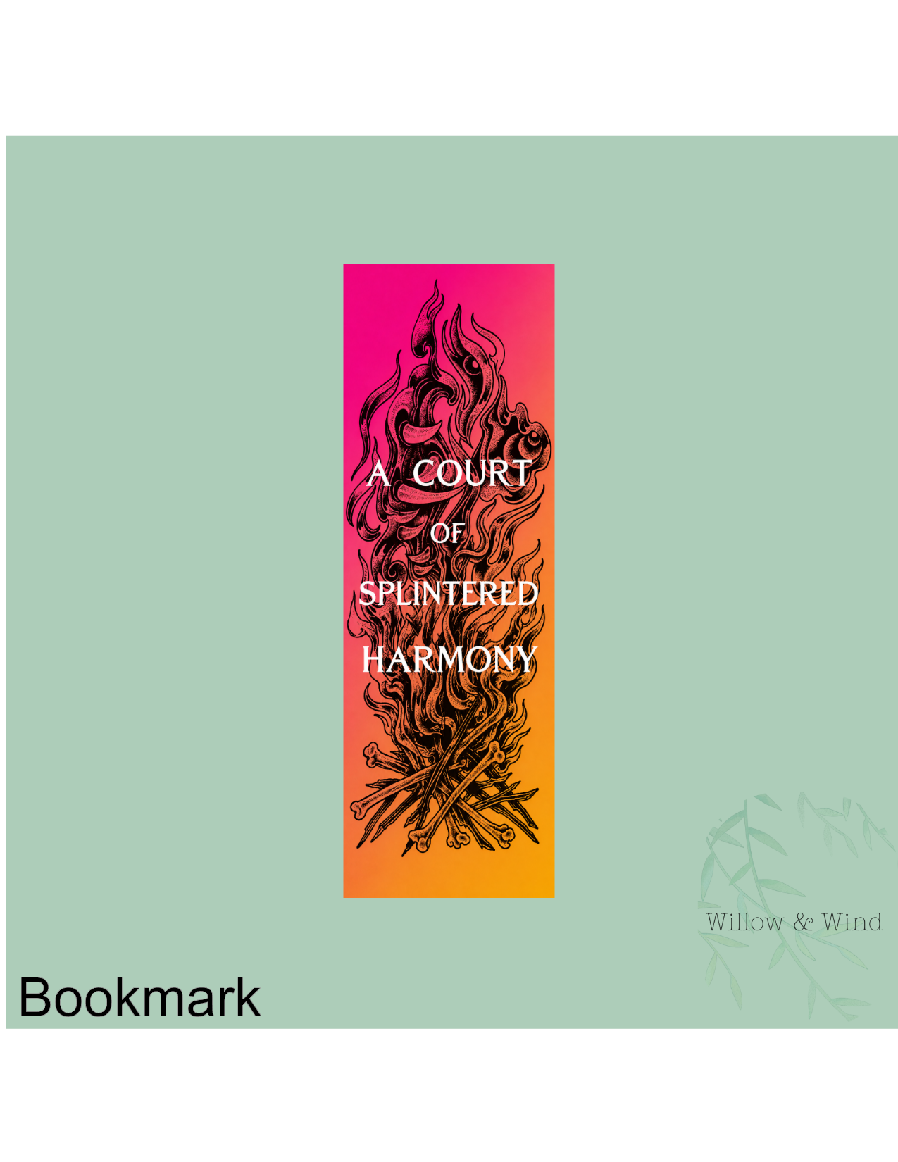 A Court of Splintered Harmony, A Court of Thorns & Roses Bookmark