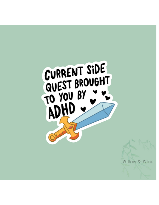 Current Side Quest Sticker
