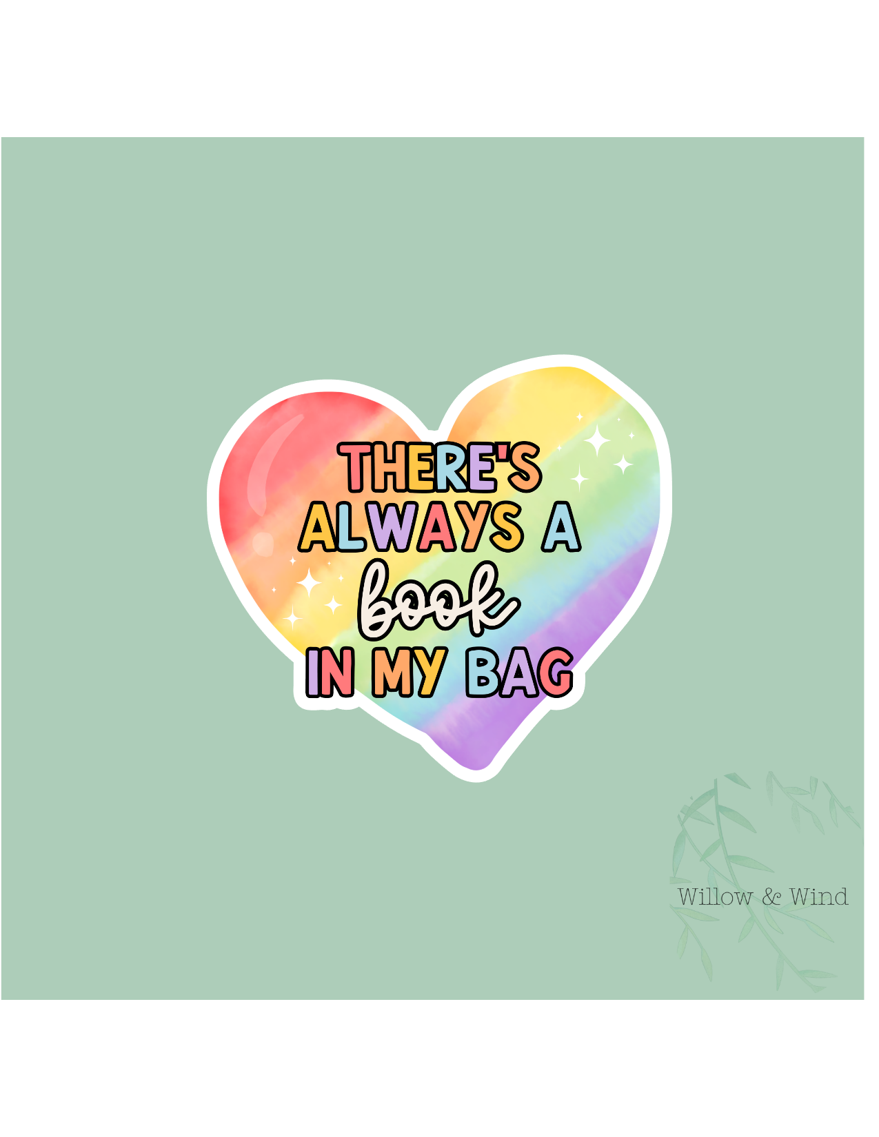 Always A Book - Bookish Sticker