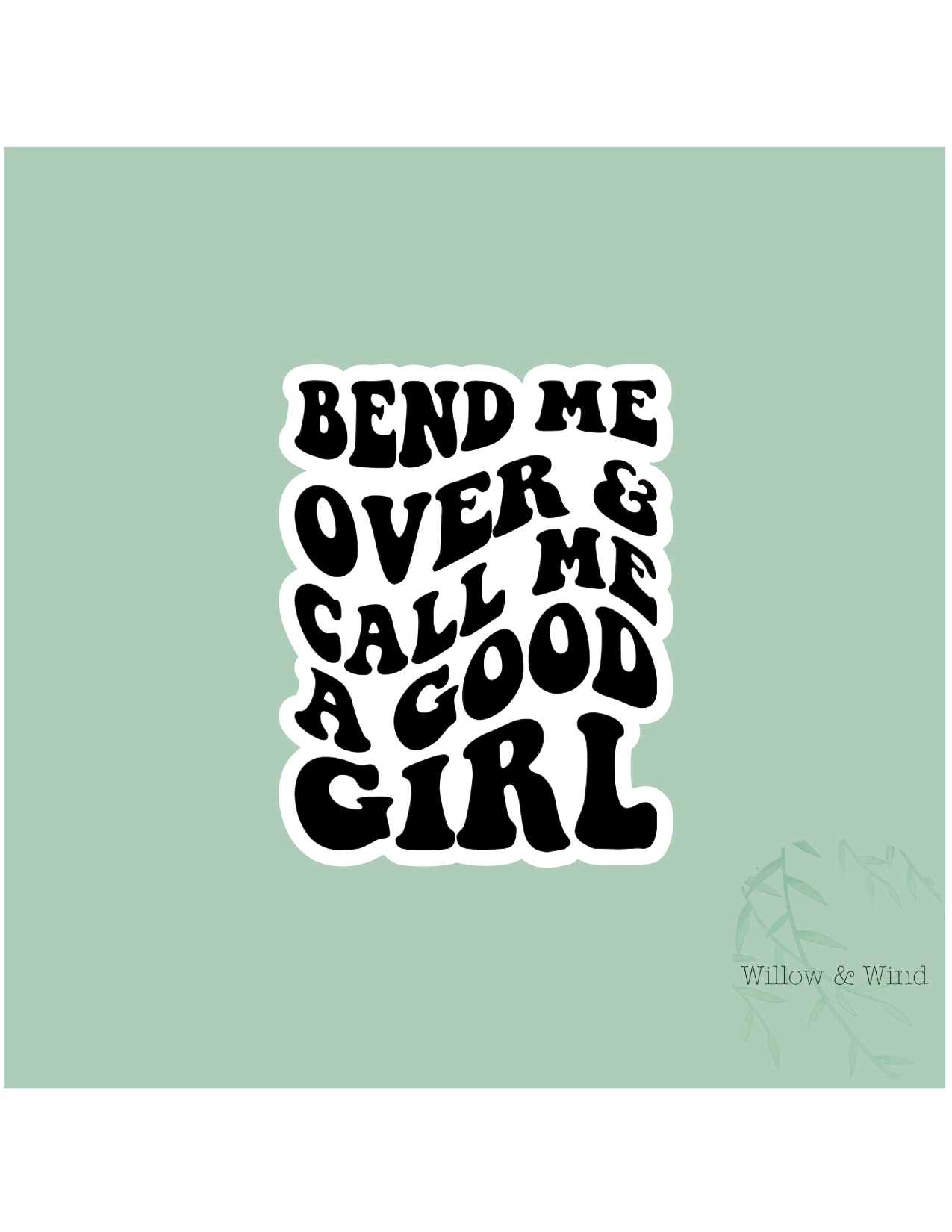 Bend Me Over - NSFW Sticker
