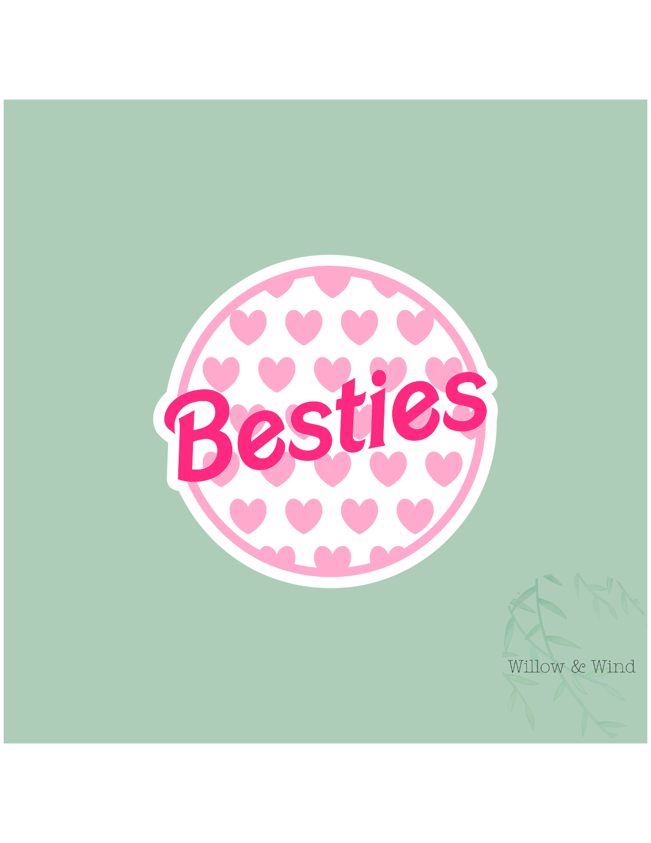 Besties Sticker