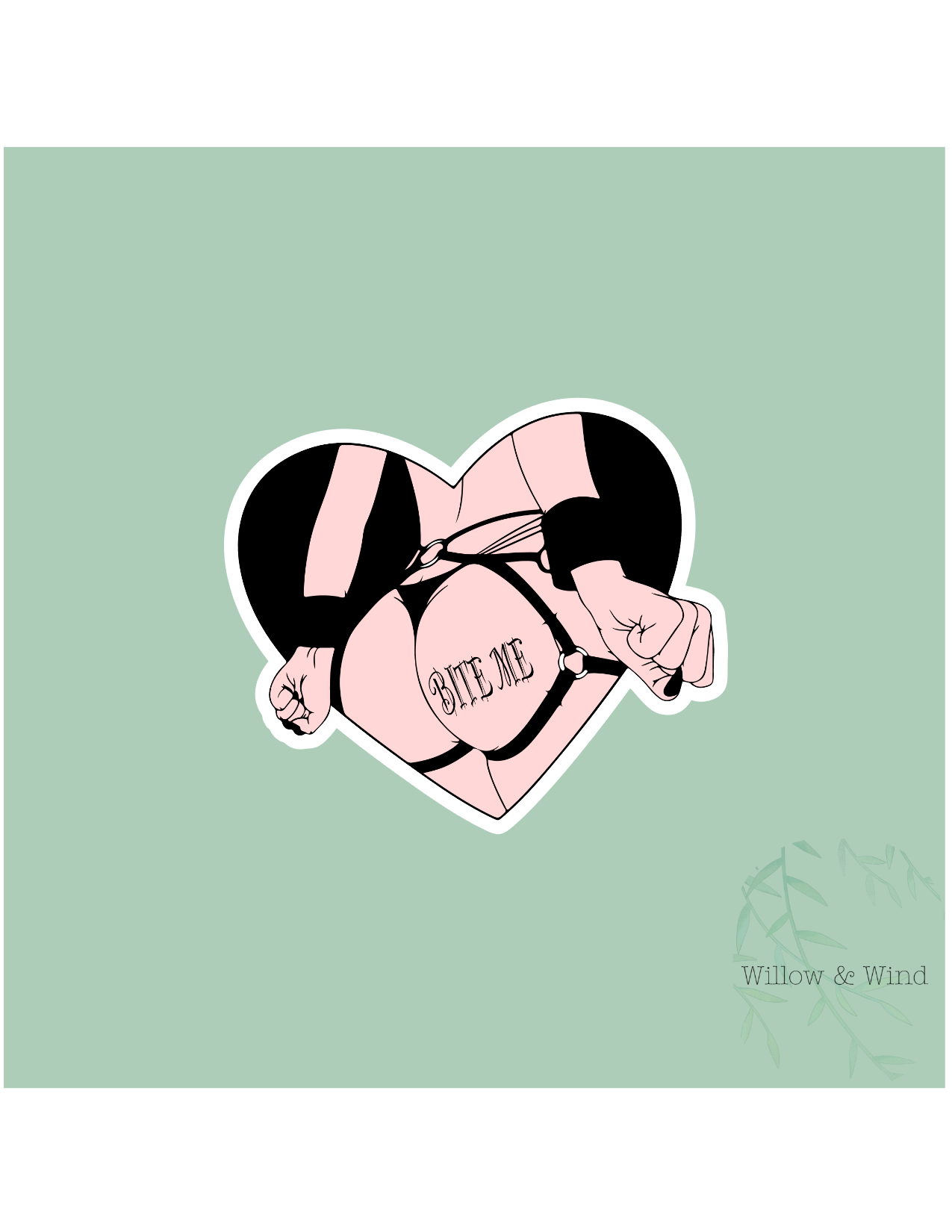 Bite My Ass - NSFW Sticker