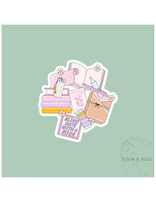 Blind Date - Bookish Sticker
