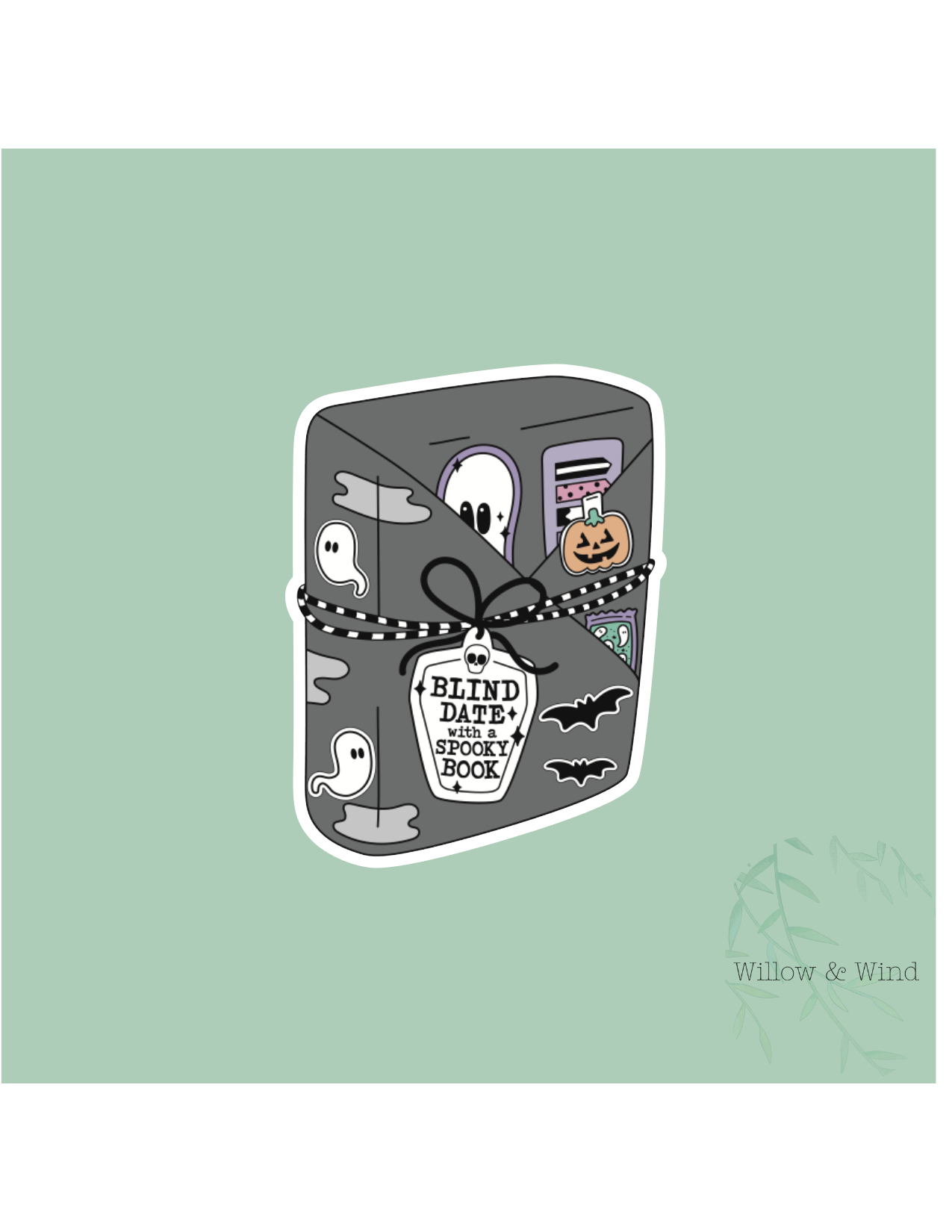 Spooky Blind Date - Bookish Sticker