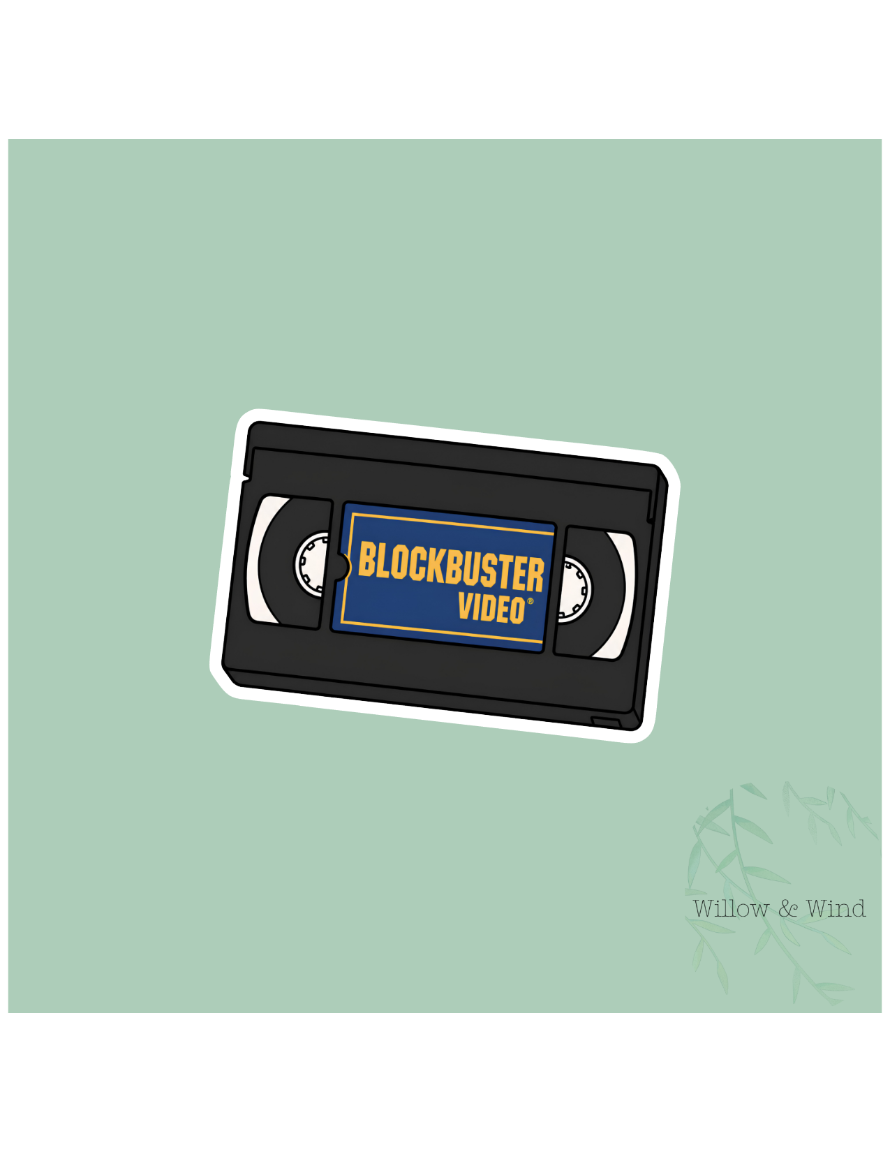 VHS Tape Sticker