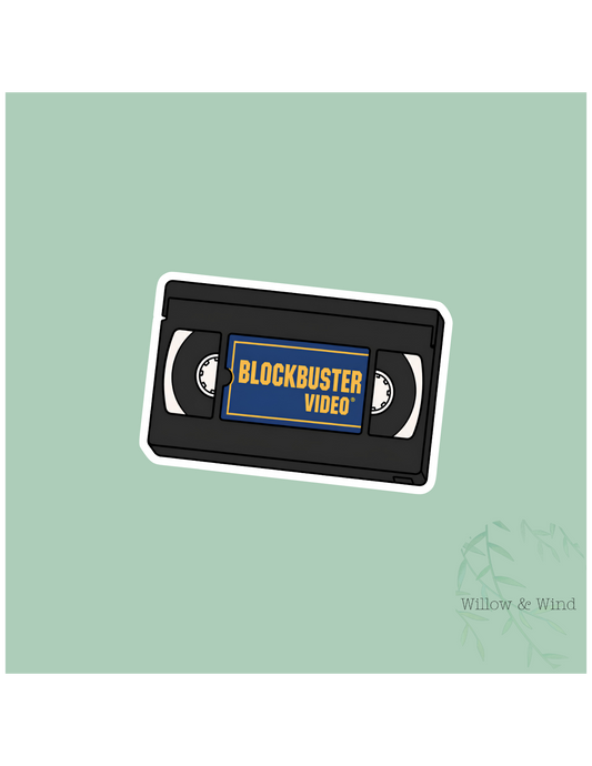 VHS Tape Sticker