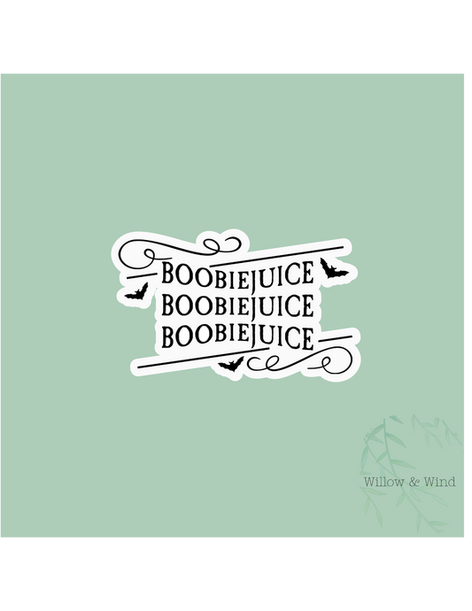 Boobie Juice - Pumping Lactation Sticker