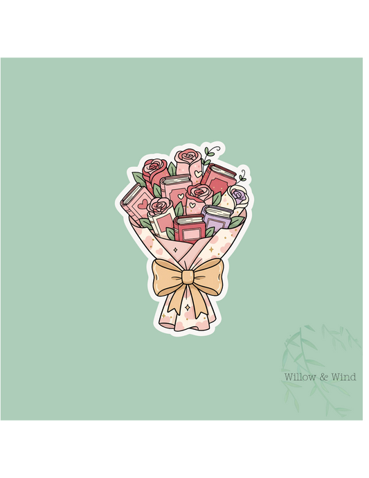 Book Bouquet - Bookish Sticker