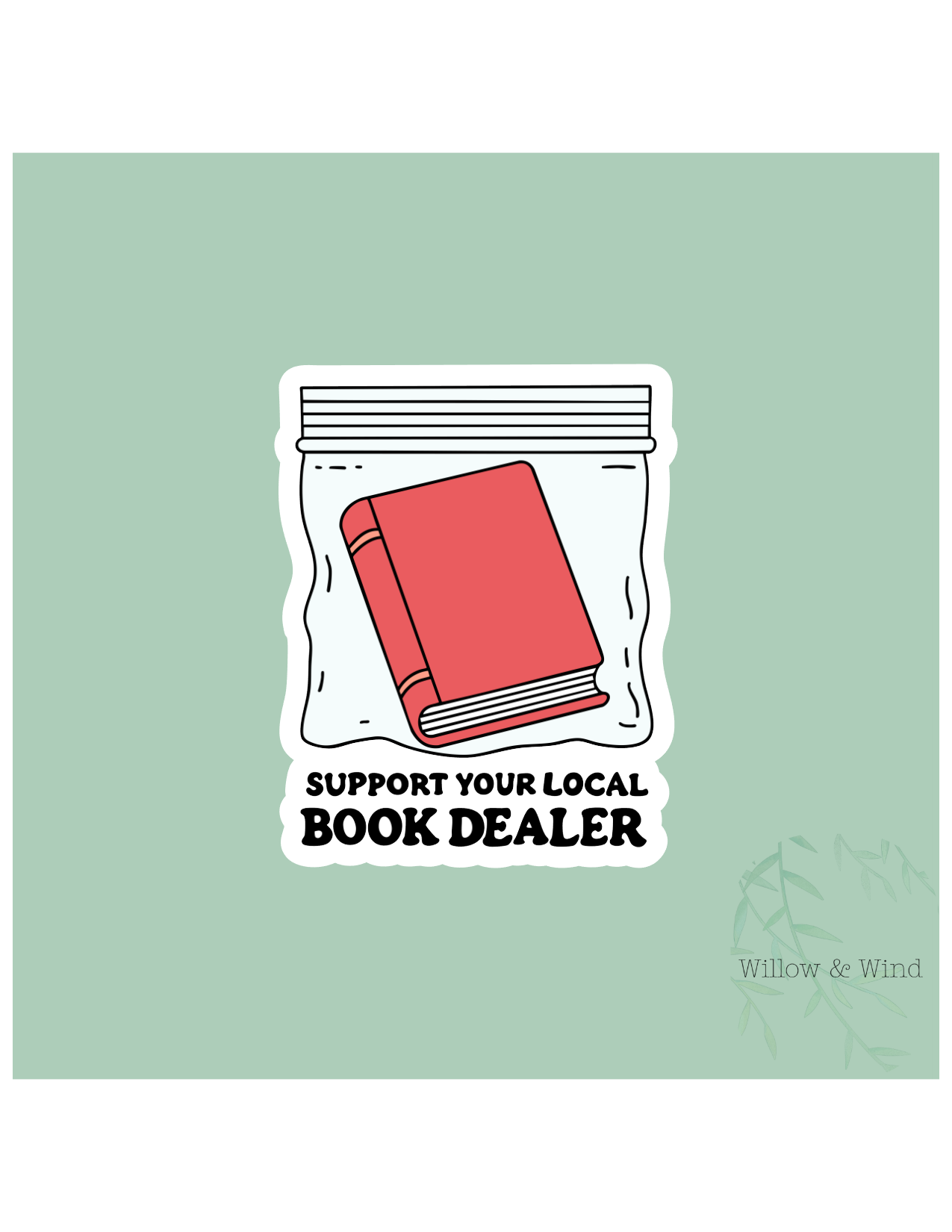Book Dealer - Bookish Sticker