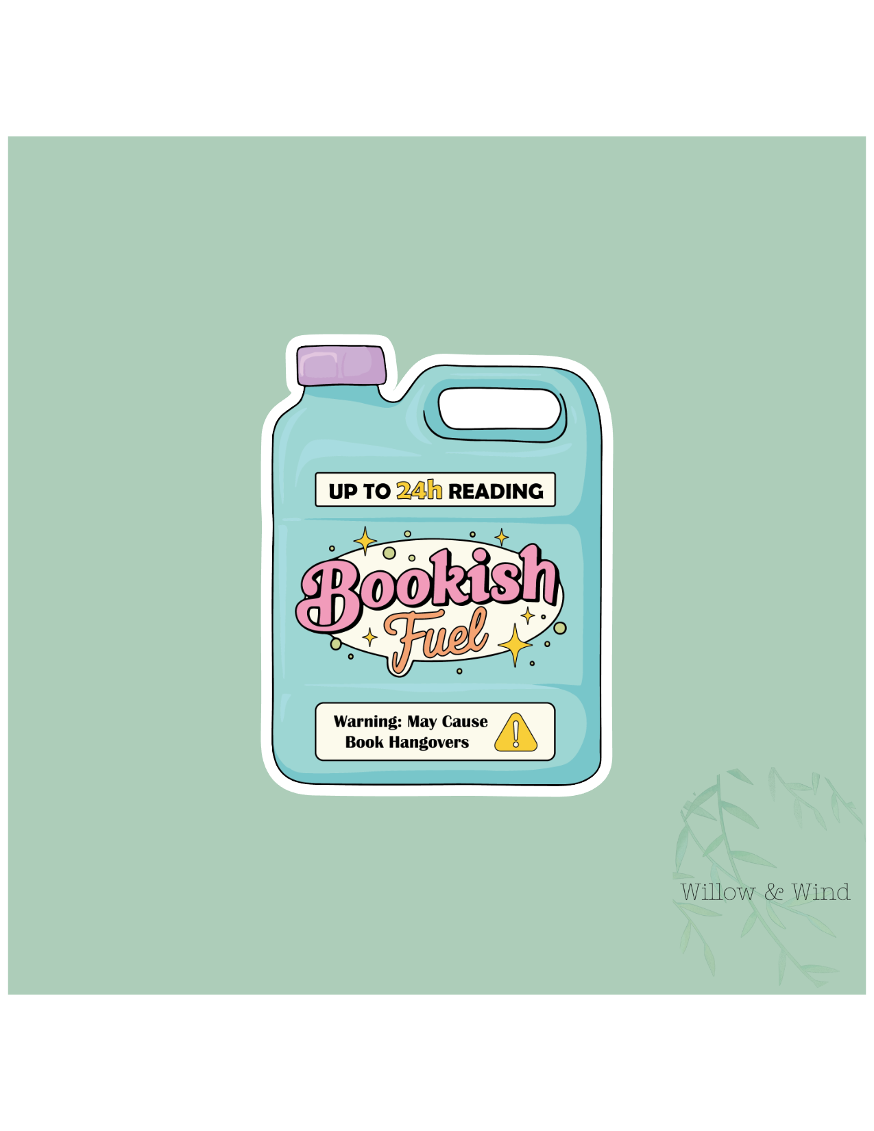 Bookish Fuel - Bookish Sticker