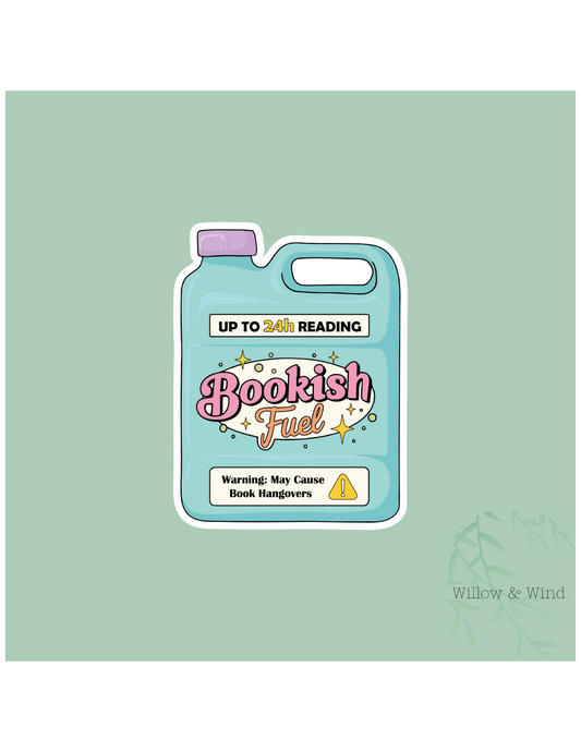 Bookish Fuel - Bookish Sticker