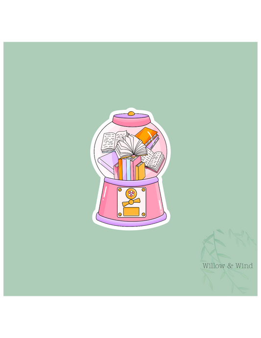 Bookish Gumballs - Bookish Sticker