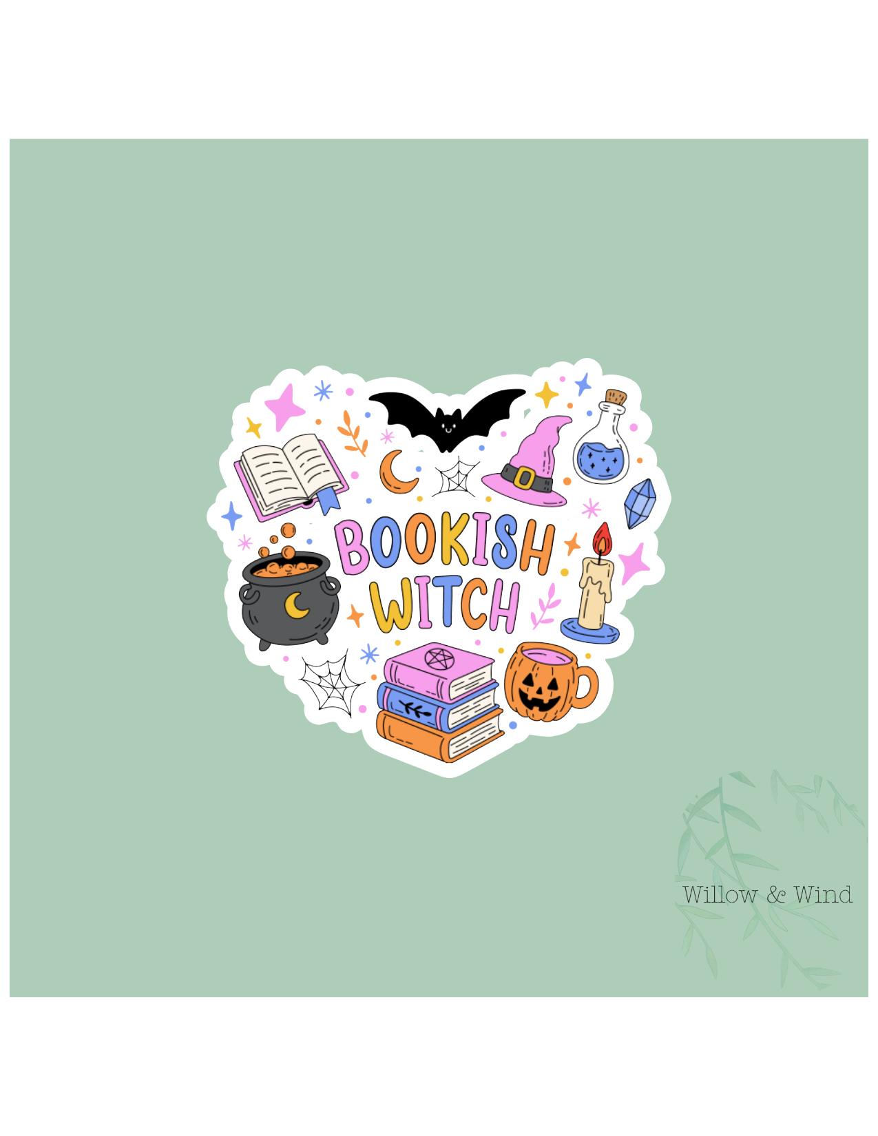 Bookish Witch - Bookish Sticker