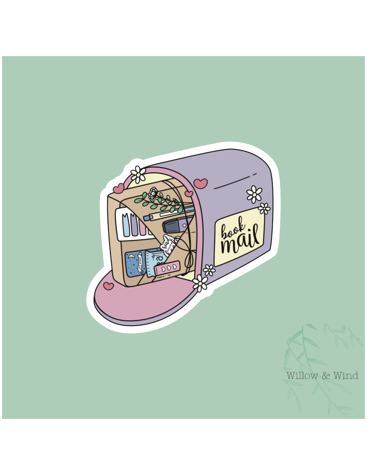 Book Mail - Bookish Sticker